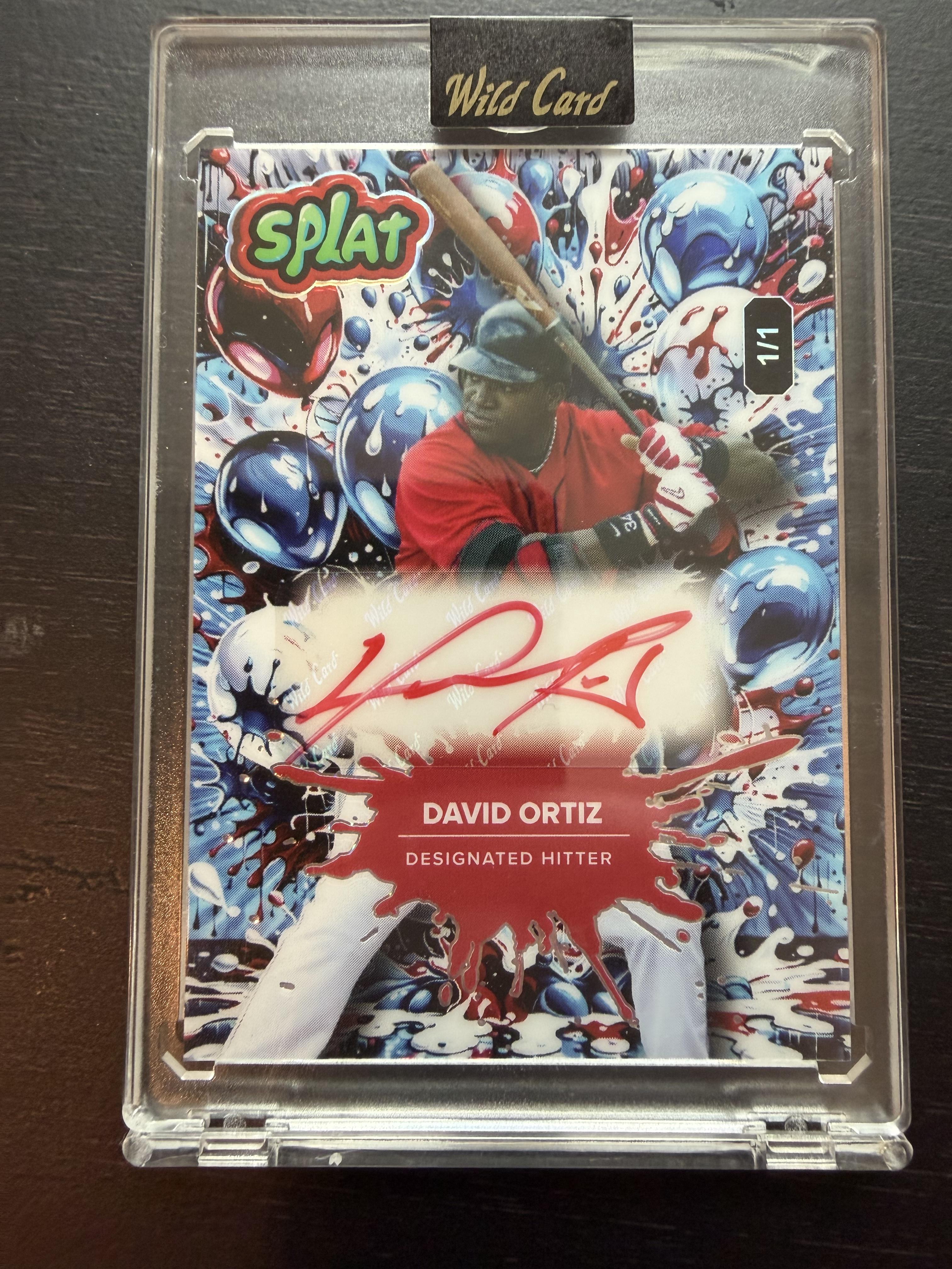 David Ortiz Wild Card Auto SUSBALB06DOA