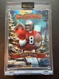 2025 Wild Card Holiday Hits Rainbow Christmas House Red #HHa4-SY Steve Young #/5