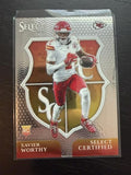 2024 Panini Select #8 Xavier Worthy Select Certified Rookies