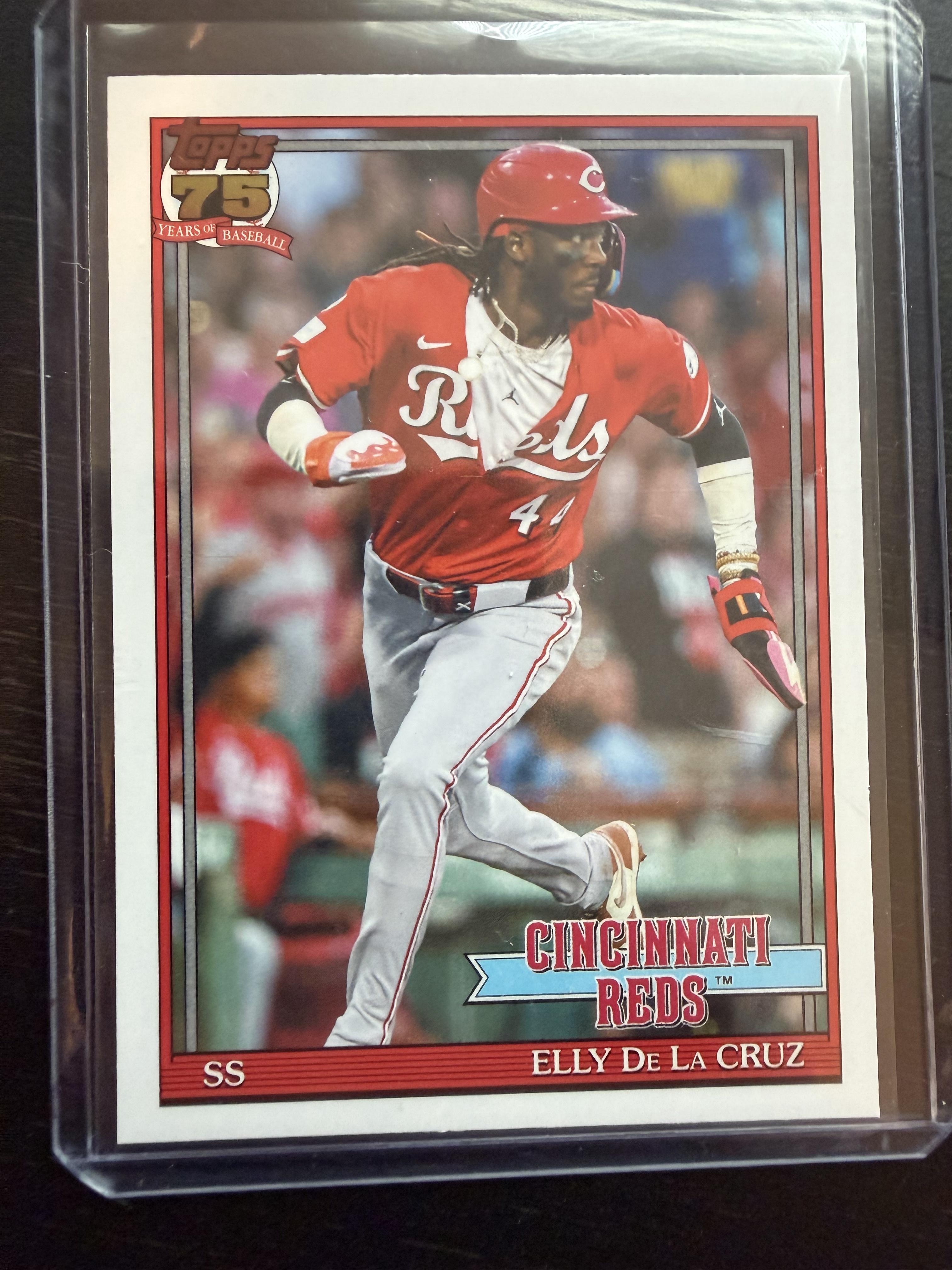 2026 Topps T91-22 Elly De La Cruz 1991 Topps Baseball 35th Anniversary