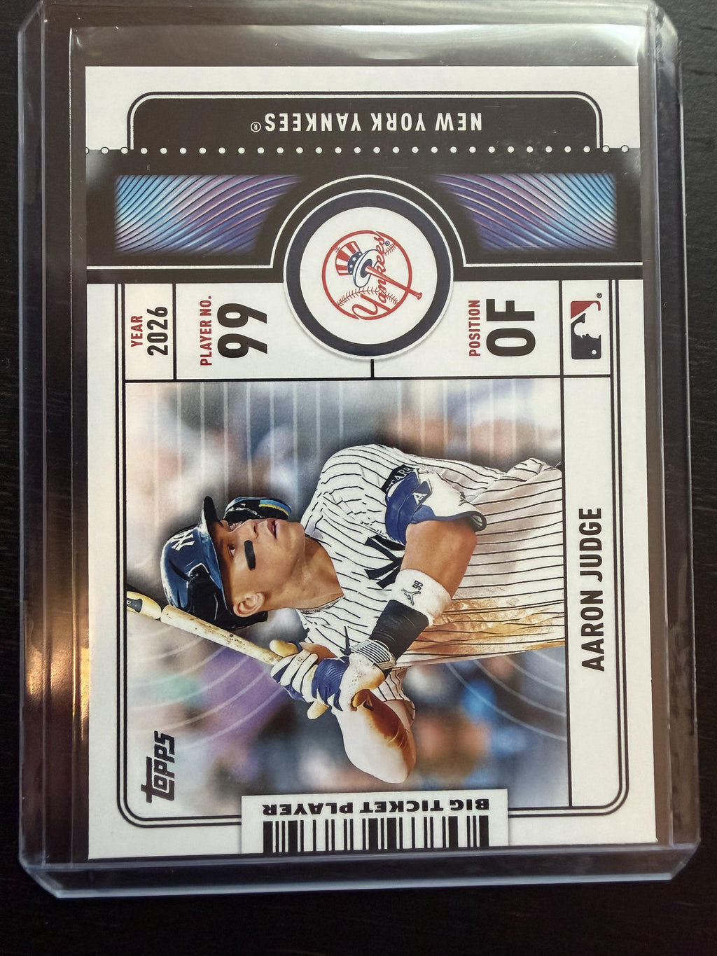 2026 Topps #BTP-18 Aaron Judge Big Ticket Players