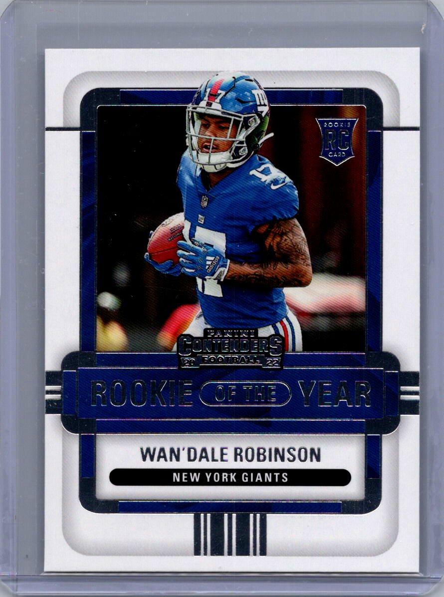 2022 Panini Contenders #ROY-WDR Wan'Dale Robinson Rookie of the Year Contenders