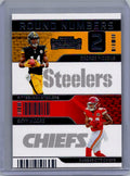 2022 Panini Contenders #RN-PM George Pickens / Skyy Moore Round Numbers