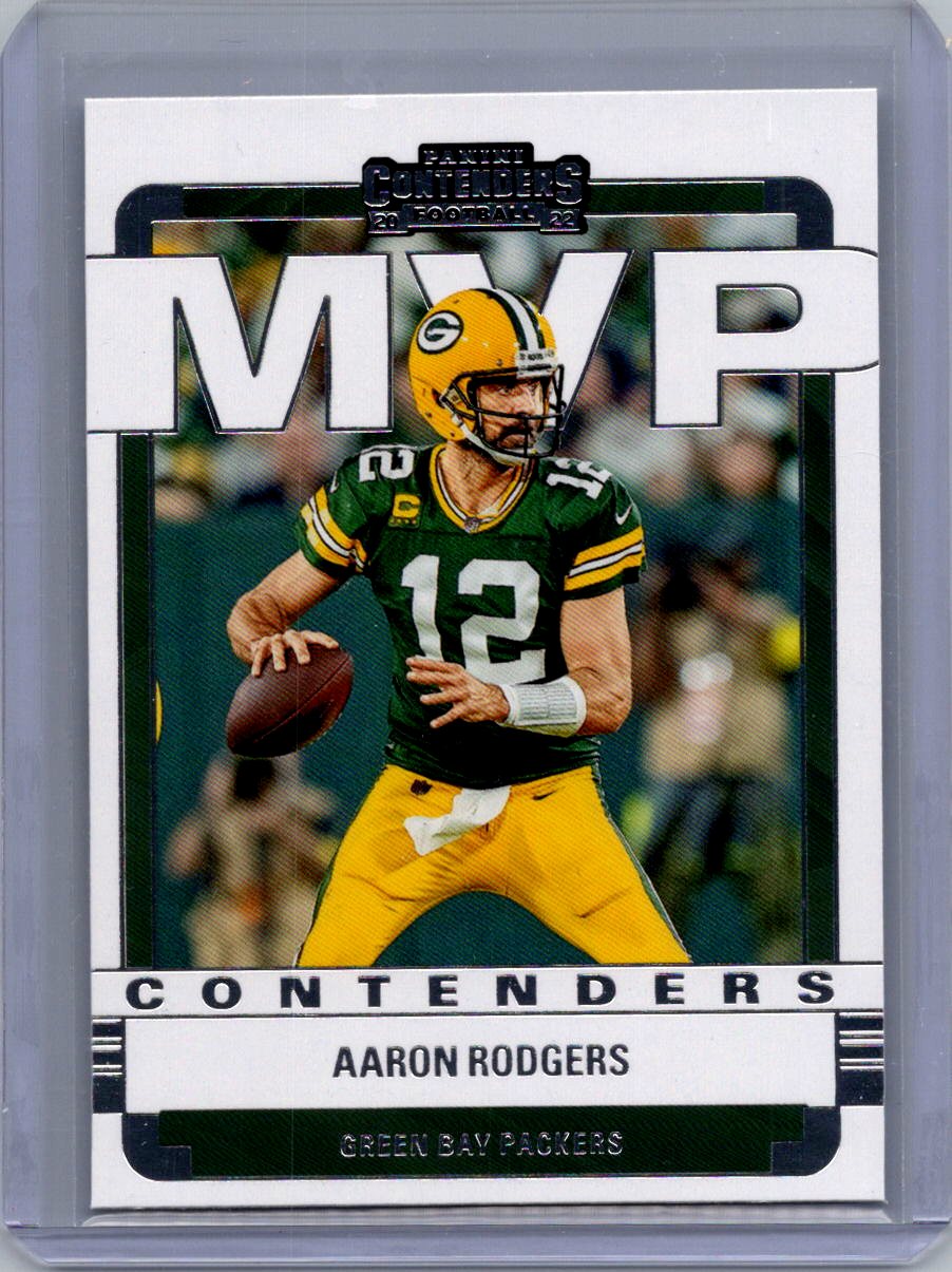 2022 Panini Contenders #MVP-ARO Aaron Rodgers MVP