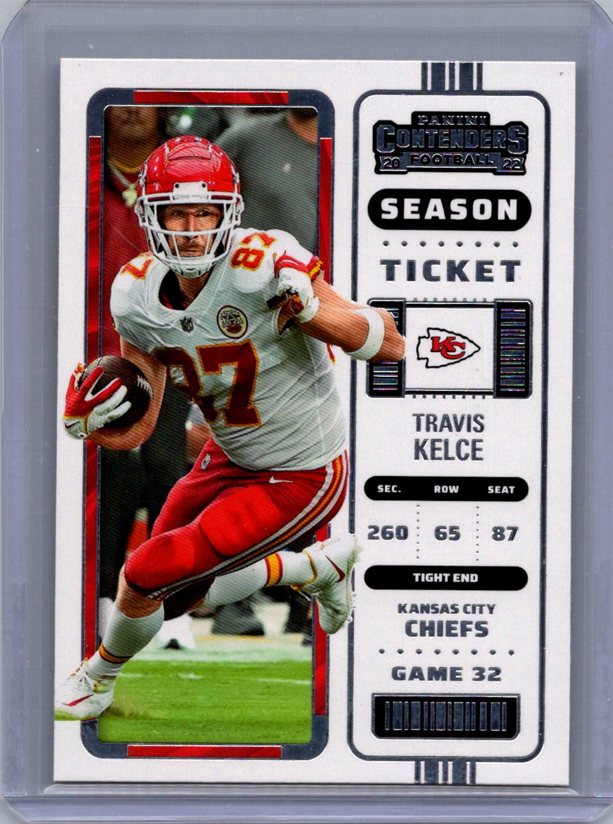 2022 Panini Contenders #59 Travis Kelce