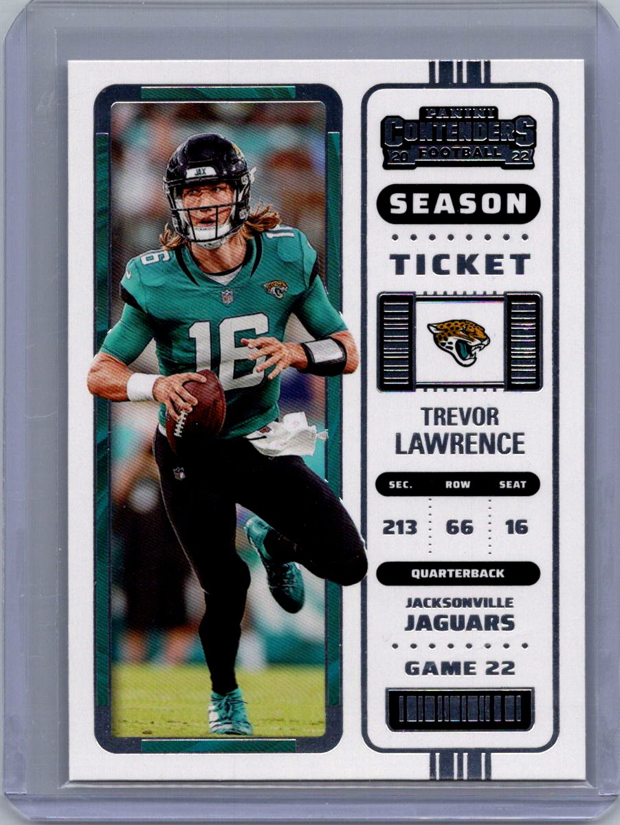2022 Panini Contenders #51 Trevor Lawrence