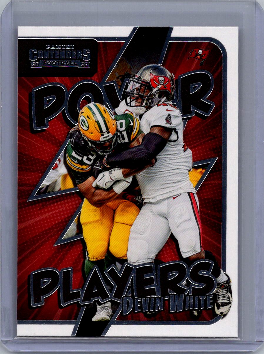2022 Panini Contenders #PWR-DWH Devin White Power Players