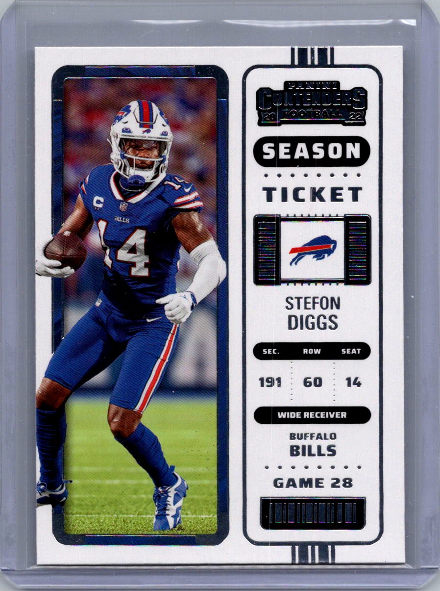 2022 Panini Contenders #12 Stefon Diggs