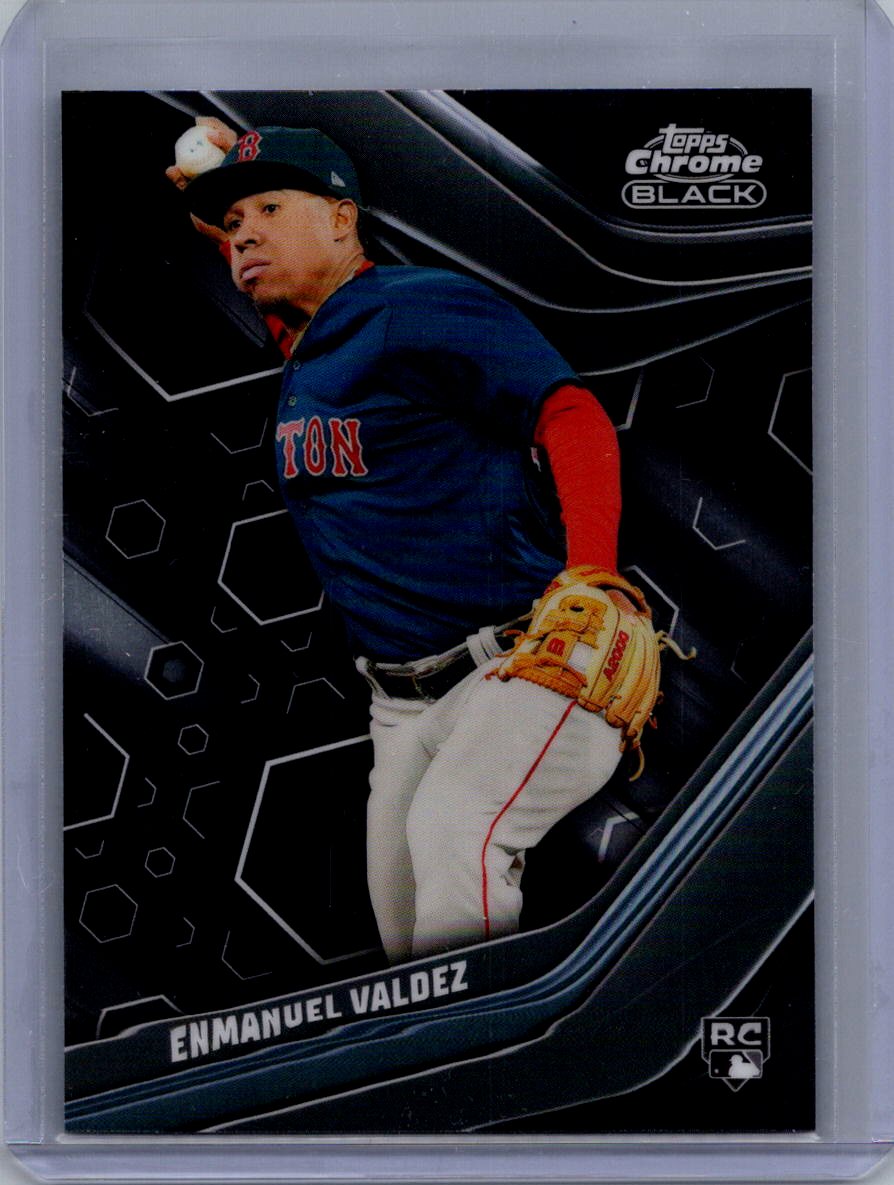 2023 Topps Chrome Black #69 Enmanuel Valdez