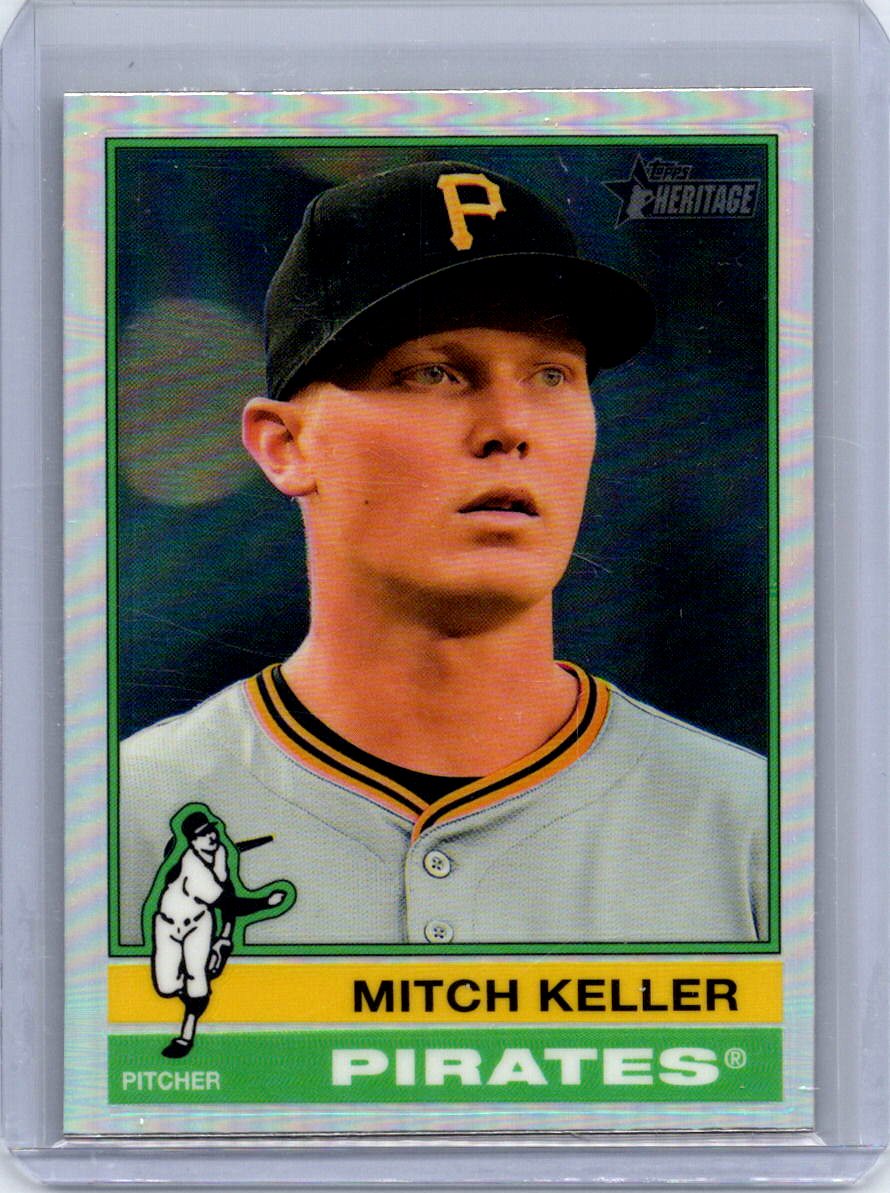2025 Topps Heritage #146 Mitch Keller Chrome Refractor