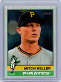 2025 Topps Heritage #146 Mitch Keller Chrome Refractor