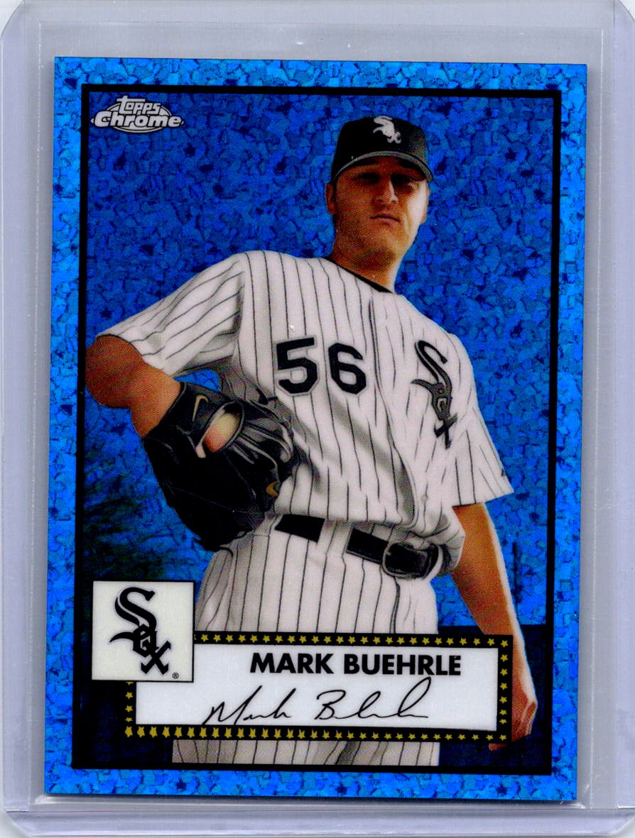 2021 Topps Chrome Platinum Anniversary Mark Buehrle Mini Diamond Refractor #/199