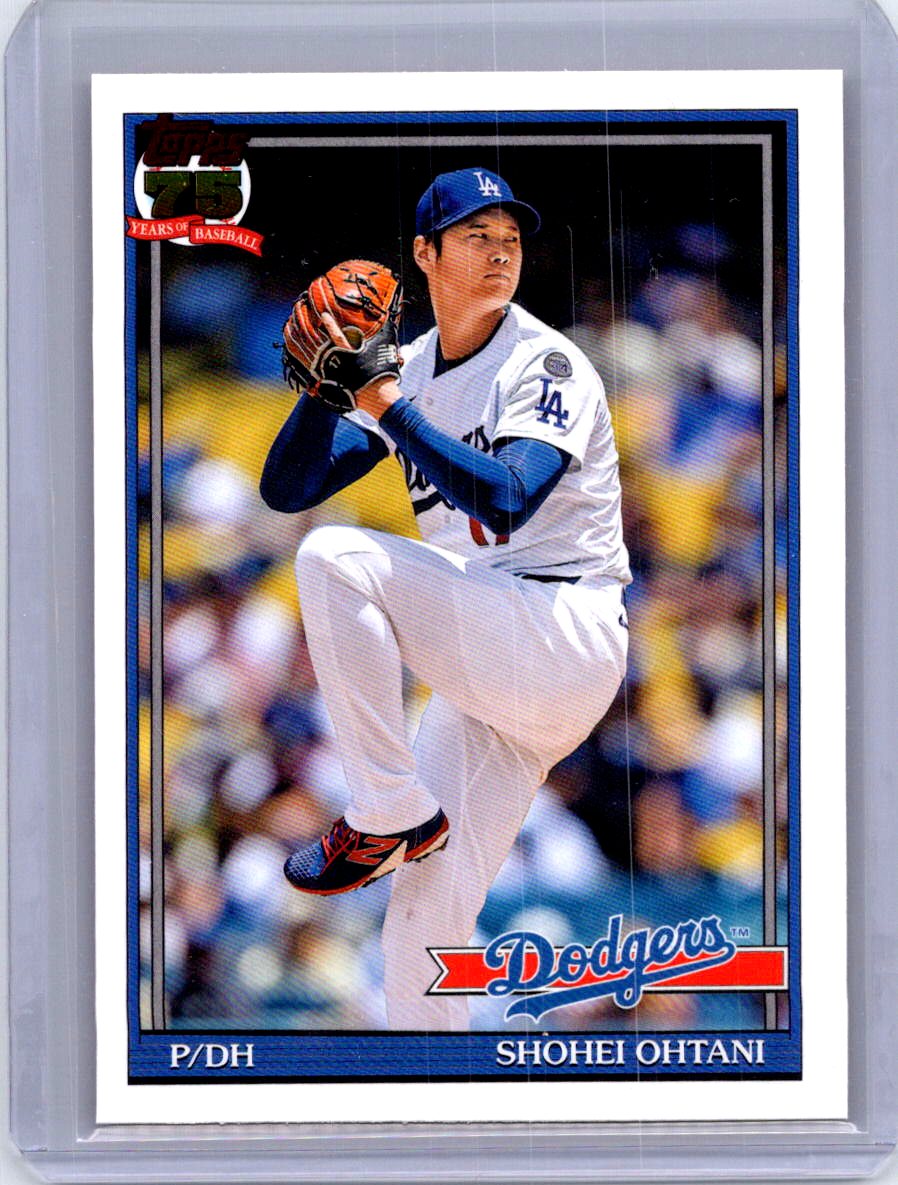 2026 Topps #T91-100 Shohei Ohtani 1991 Topps Baseball 35th Anniversary