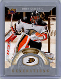 2022-23 Upper Deck Trilogy #TG-9B John Gibson Generations