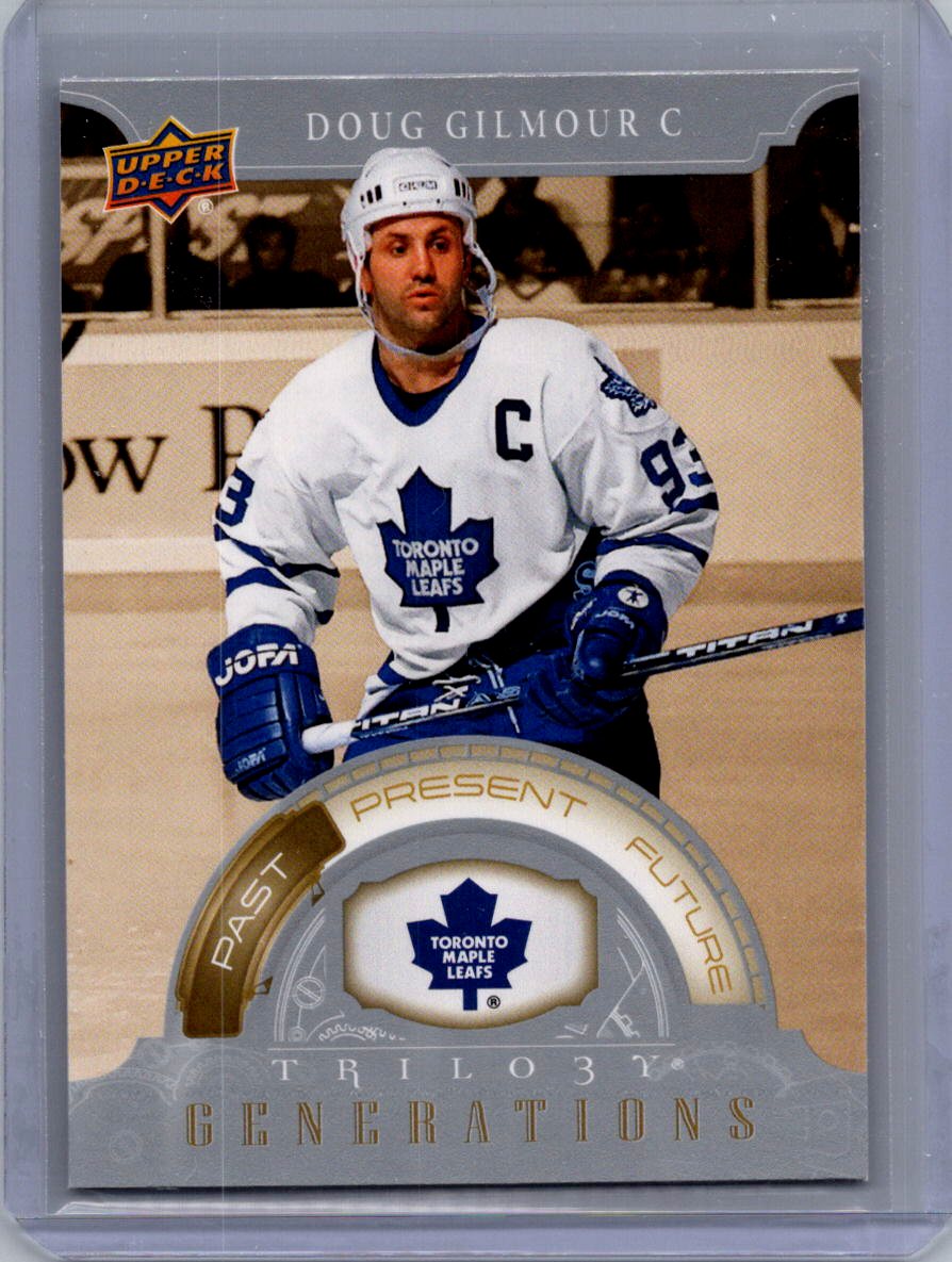 2022-23 Upper Deck Trilogy #TG-3A Doug Gilmour Generations