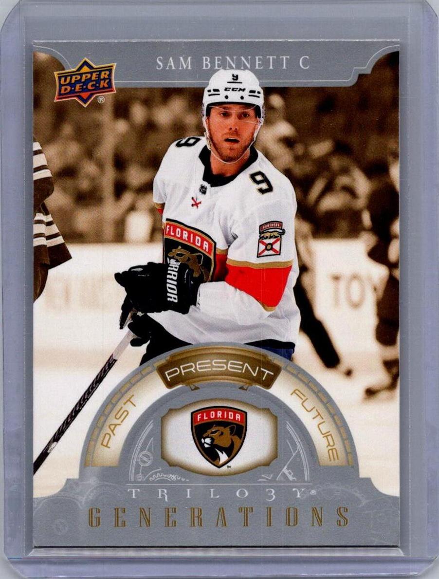 2022-23 Upper Deck Trilogy #TG-16B Sam Bennett Generations