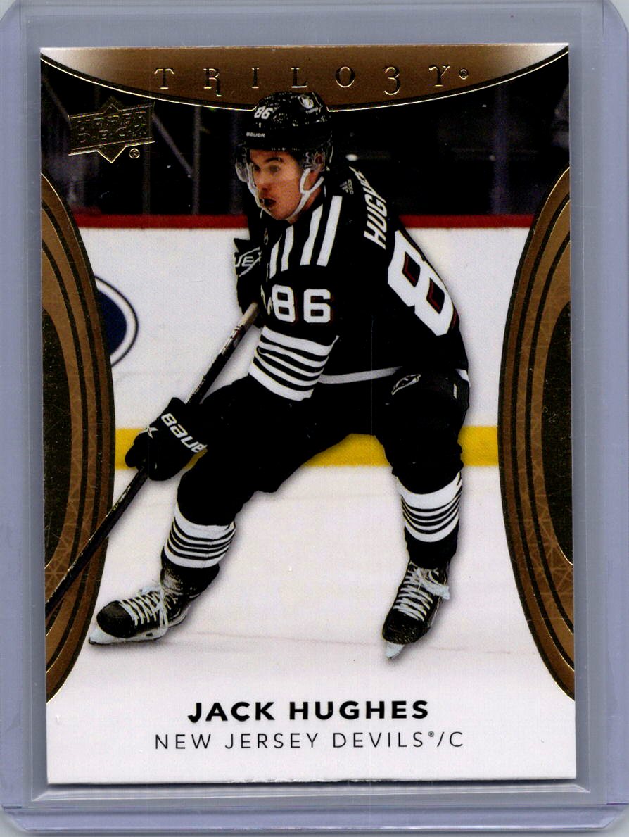2022-23 Upper Deck Trilogy #55 Jack Hughes