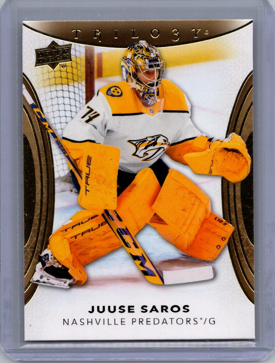 2022-23 Upper Deck Trilogy #60 Juuse Saros