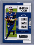 2021 Panini Contenders #10 Josh Allen
