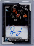 2024 Bowman #CPA-RHE Ronny Hernandez Chrome Prospect Autographs Refractors