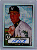 2021 Topps Chrome Platinum Anniversary Mark Mulder Autographs Refractor #/199