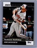 2025 Topps #GH-11 Jackson Holliday 2024 Greatest Hits