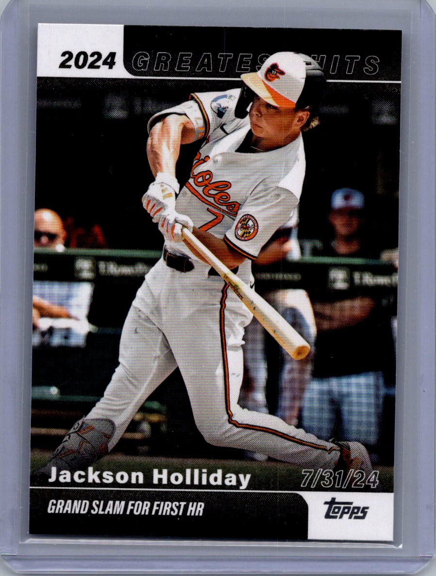 2025 Topps #GH-11 Jackson Holliday 2024 Greatest Hits