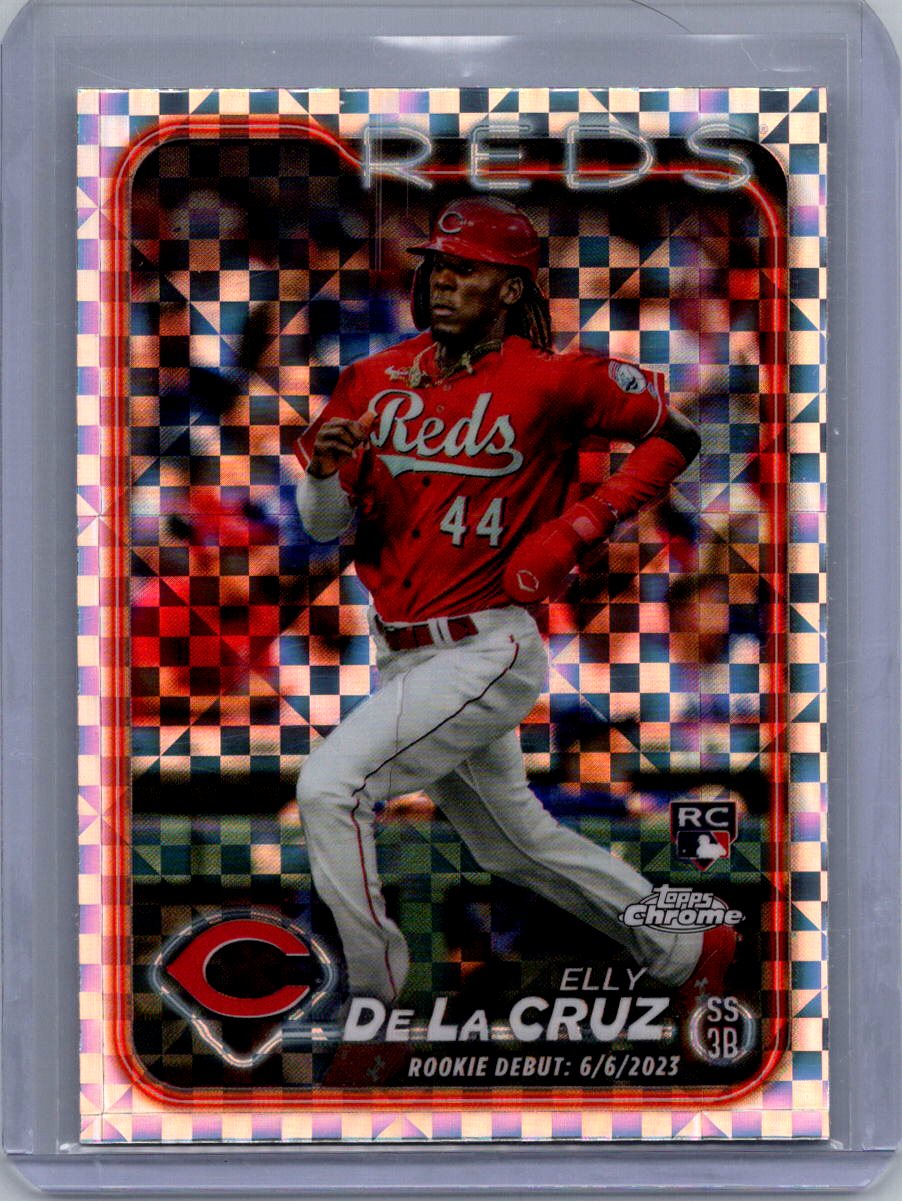 2024 Topps Chrome Update - X-Fractors #USC150 Elly De La Cruz