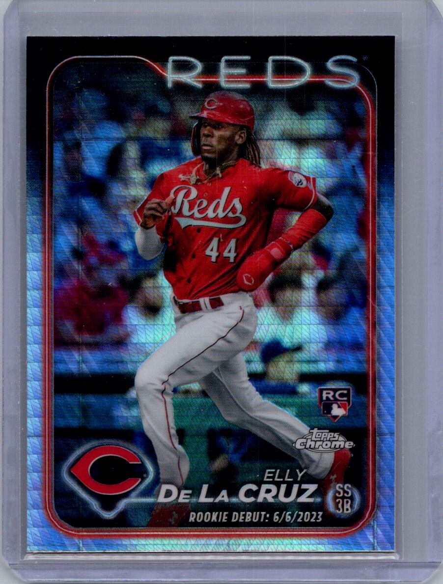 2024 Topps Chrome Update #USC150 Elly De La Cruz Refractors