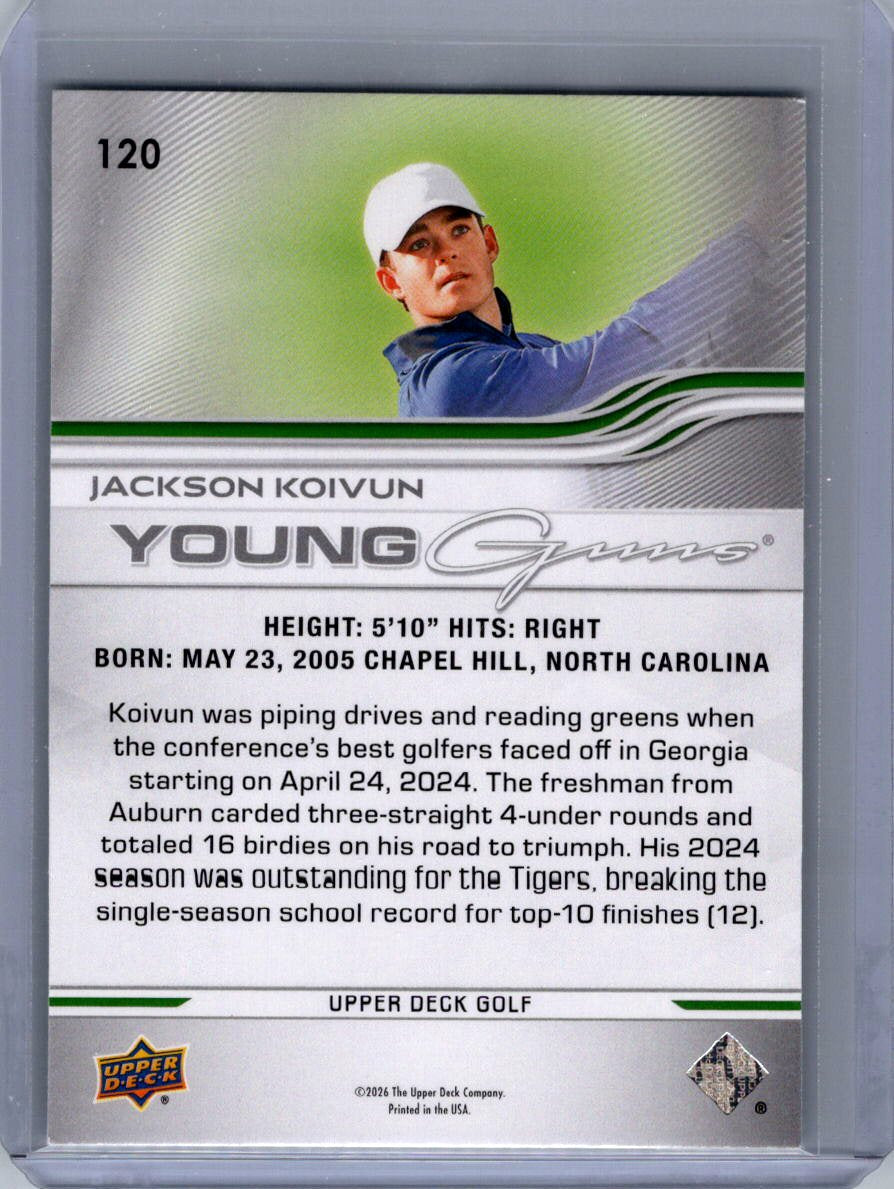 2026 Upper Deck #120 Jackson Koivun